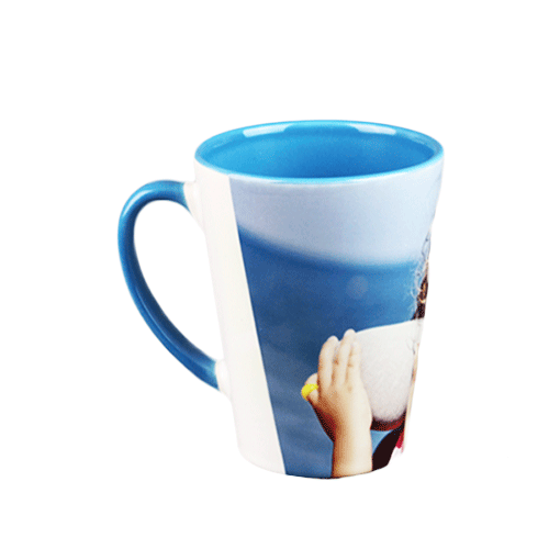 12oz Latte White Mug