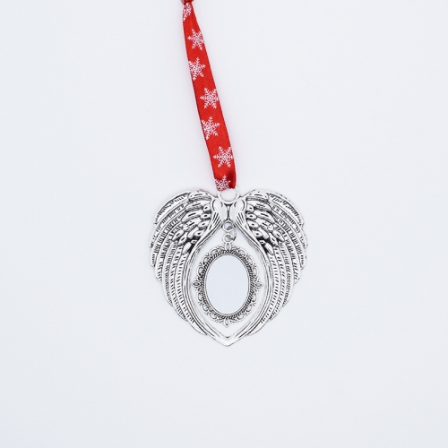 Angel Wing Sublimation Xmas Ornaments