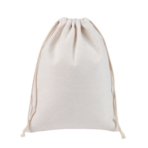 Linen Sublimation Drawstring Bag Santa Sacks
