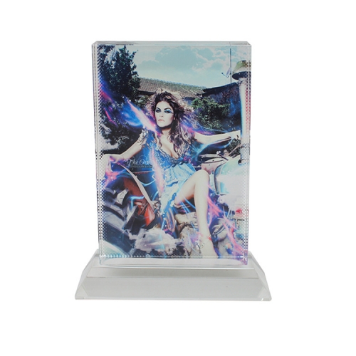 140*120mm Sublimation Crystal Frame Signs Plaques