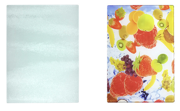 20*28cm Sublimation Glass Chopping Board