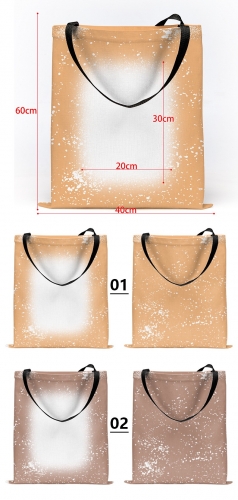Faux Bleach Sublimation Bags