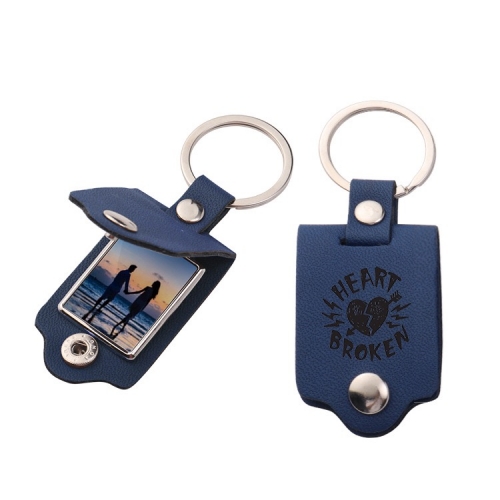 Laser Engraving Leather Keychains