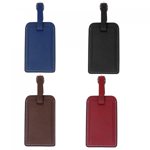 Laser Engraving Leather Luggage Tags