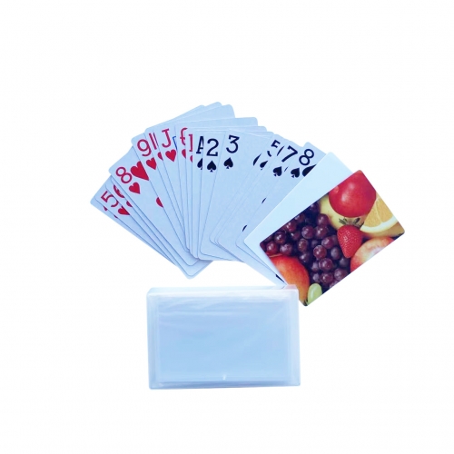 Sublimation PET Playing Cards
