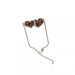 Two Heart Bracelet