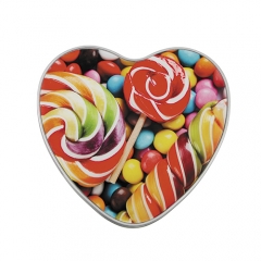 Heart Shape Metal Tin