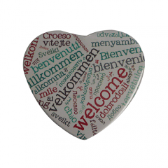 Heart Soft  Magnet Card Button Badge