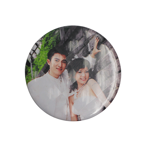 Photo Stander Button Badge