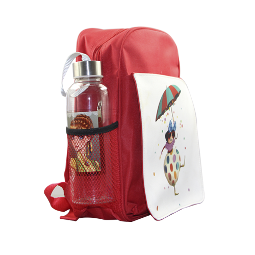 Red Color Kids Backpack