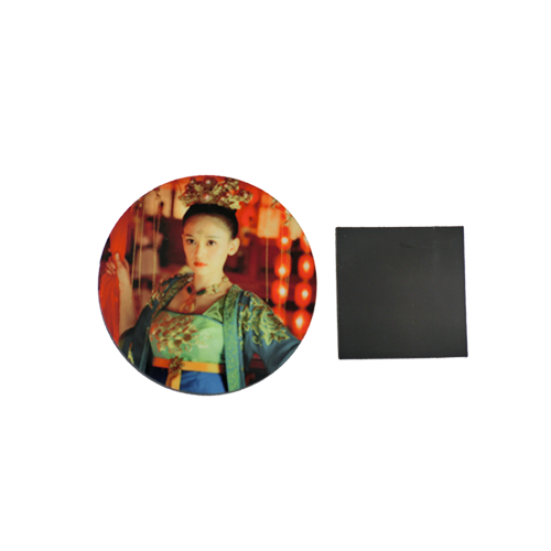 Oval MDF Fridge Magnet