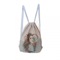 300g Linen Drawstring Bag