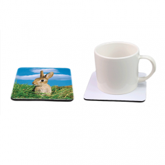 Square Rubber Coaster