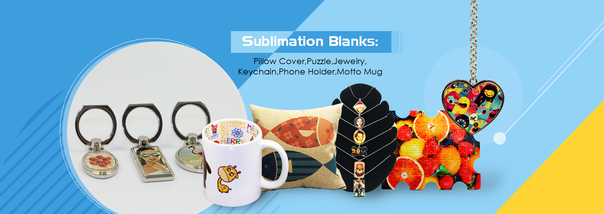 Sublimation Blanks Mug Metal Jewelry
