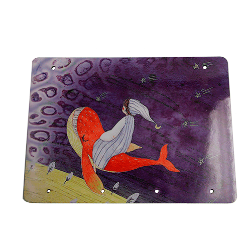 Rectangle Shape MDF Key Hanger