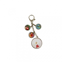 Four-Circle Bag Decoration Keychain