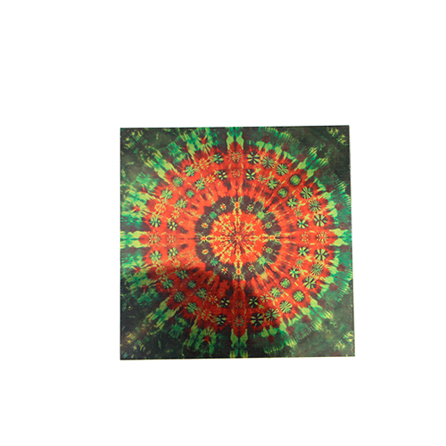  30*20CM Mirror Red Gold Aluminium Board