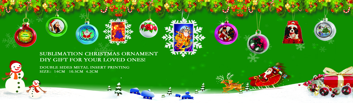 Sublimation Christmas Ornament