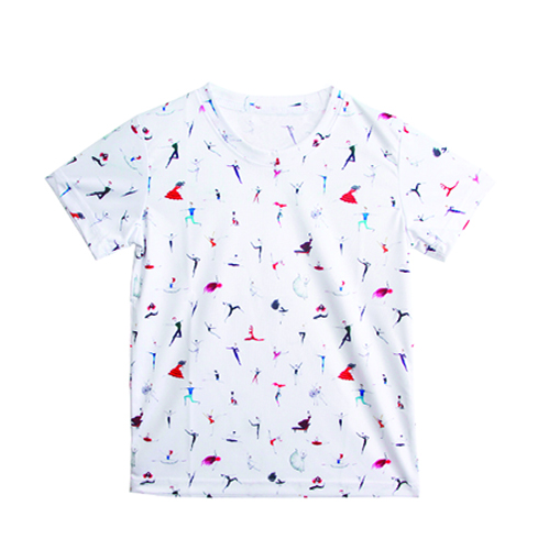 Ice Silk T shirt Woman