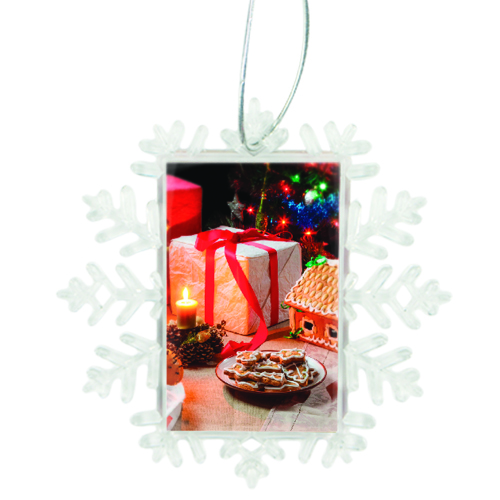 Snowflake Christmas Pendant 10.5cm