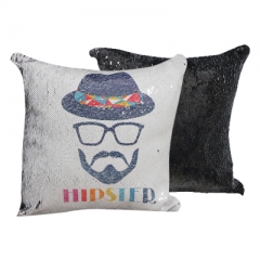 40*40cm Black Sequin Pillow Cover