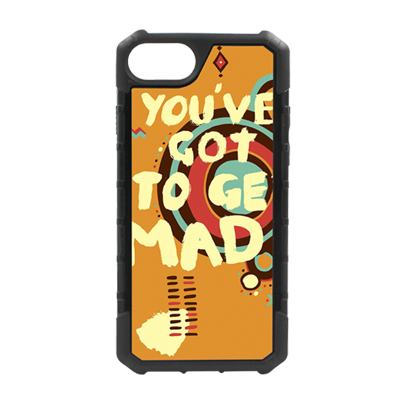 iPhone 6/7/8 UV Phone Case Sides Hard PC with Rubber