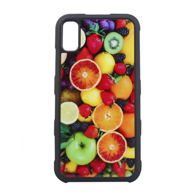 iPhone X UV Phone Case with Sides Tyre stripe