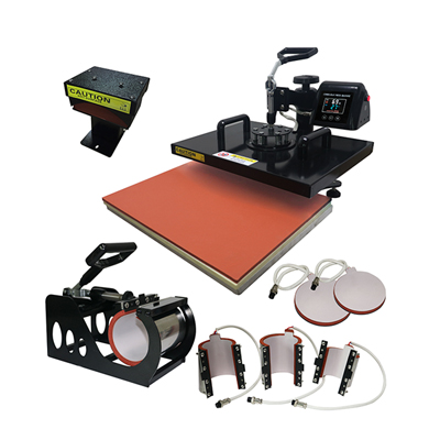 8 in 1 Combo Heat Press Machine with Drawer