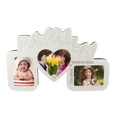Family Crystal MDF Photo Frame