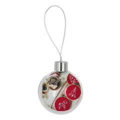 Big round Christmas Ornament 9cm