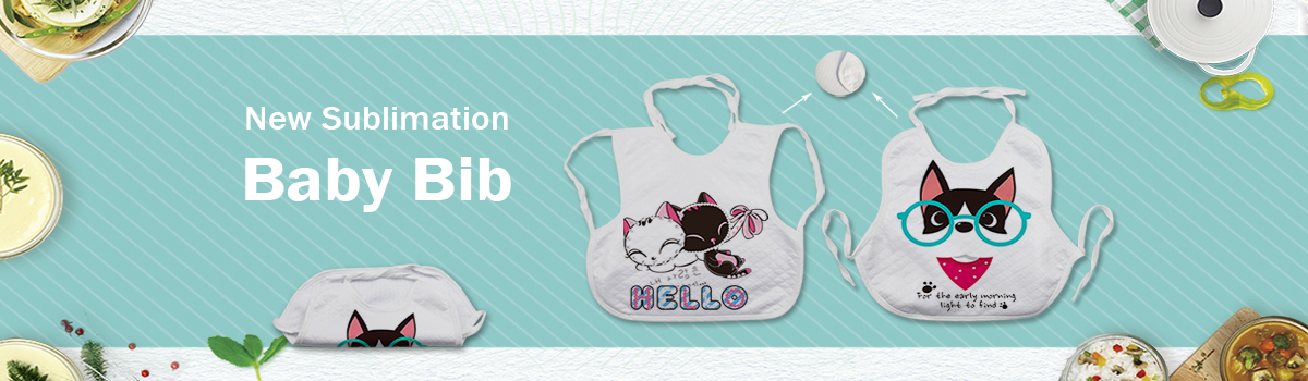 NEW Sublimation Baby Bib
