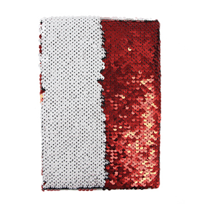 Red Sequin Notebook Big