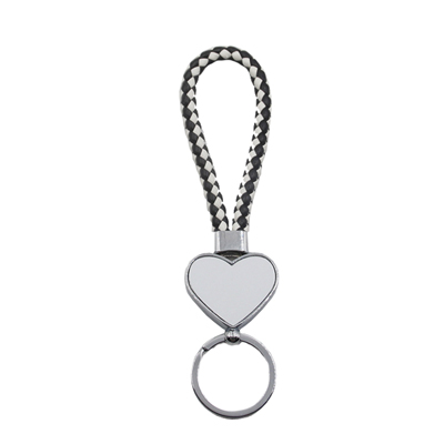 Heart PU Keychain