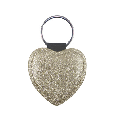 Heart PU Keychain