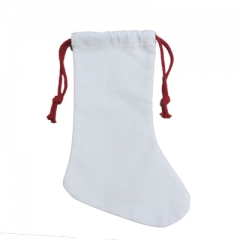Customized Sublimation Linen Christmas Sock