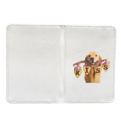 Full Transfer Leather Passport Holder