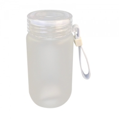 400ml Matte Glass Water Mug