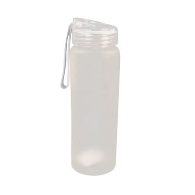 500ml Matte Glass Water Cup