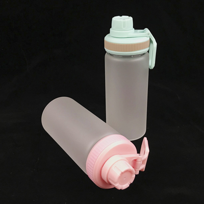 450ml frosted sublimation glass water mug