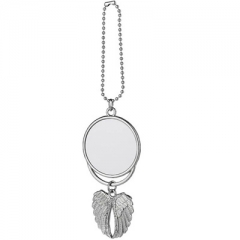 Sublimation angel wing jewelry car ornament pendant