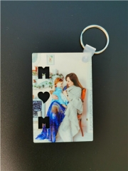 Sublimation blank wood keychain