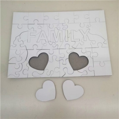 Sublimation MDF photo puzzle