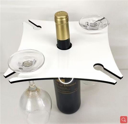 Sublimation mdf wine bottle cup holder