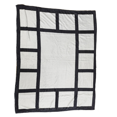 125x150cm 15 panel sublimation baby photo blanket