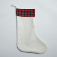 Plaid Sublimation Stocking