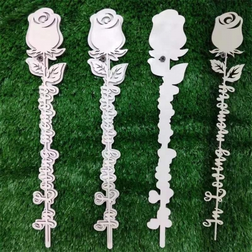 Sublimation Wooden Rose Gift