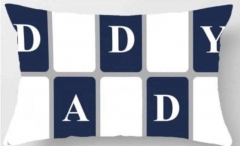 dad mom love sublimation blanks pillow cases cushion case