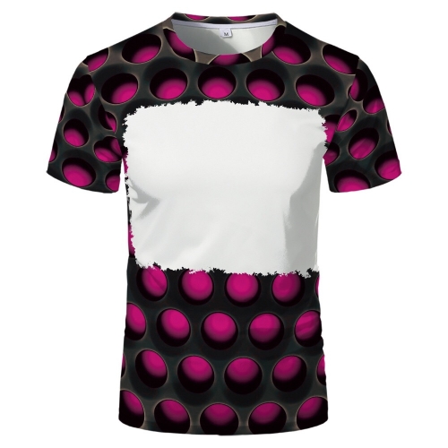 US Size Faux Bleach Tie Dye Sublimation Blanks tshirts