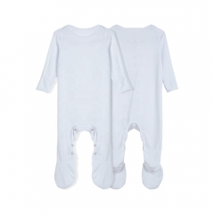 Polyester Infant Toddlers Jumpsuits Sublimation Baby Onesie Rompers