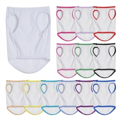 12 Colors Blank Pet Cat Sublimation Dog Shirts